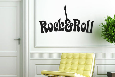 Rock And Roll Wall Sticker