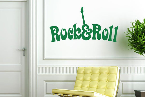 Rock And Roll Wall Sticker