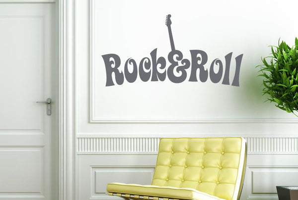 Rock And Roll Wall Sticker