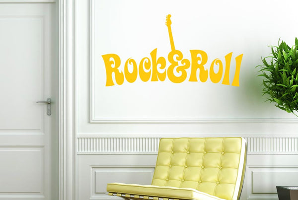 Rock And Roll Wall Sticker