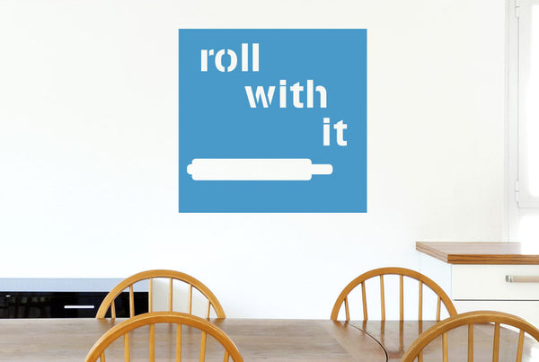Roll With It Wall Sticker