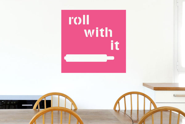 Roll With It Wall Sticker