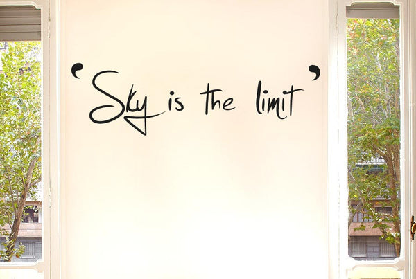 Sky Is The Limit Wall Sticker