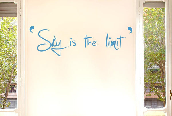 Sky Is The Limit Wall Sticker