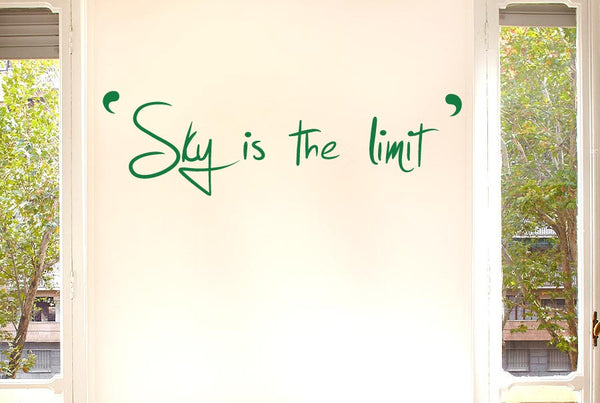 Sky Is The Limit Wall Sticker