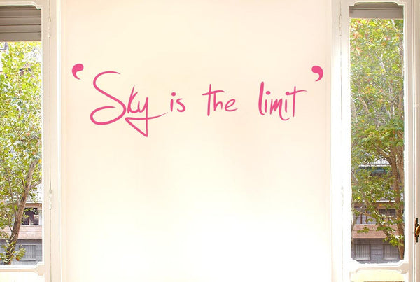 Sky Is The Limit Wall Sticker