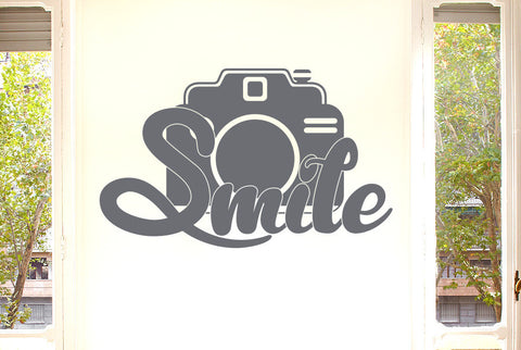 Smile At The Camera Wall Sticker