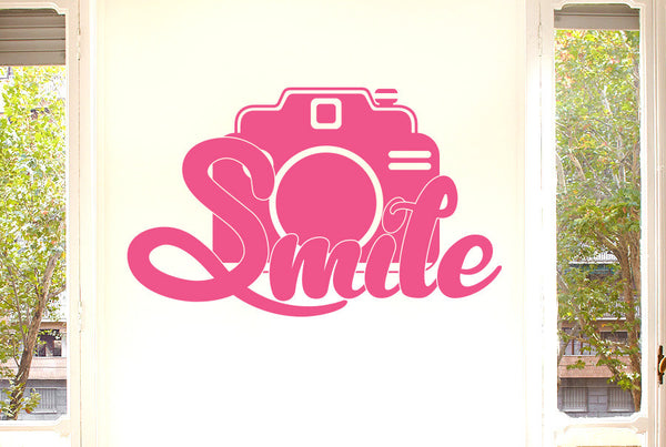 Smile At The Camera Wall Sticker