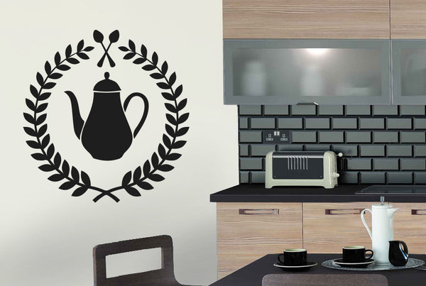 Tea Badge Wall Sticker