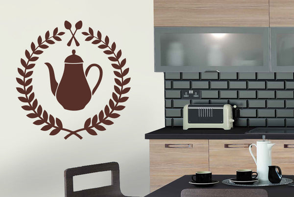 Tea Badge Wall Sticker