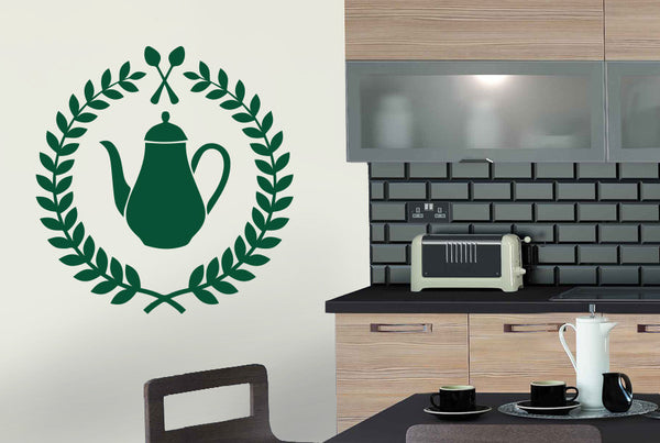 Tea Badge Wall Sticker