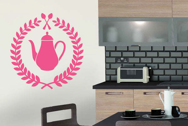 Tea Badge Wall Sticker