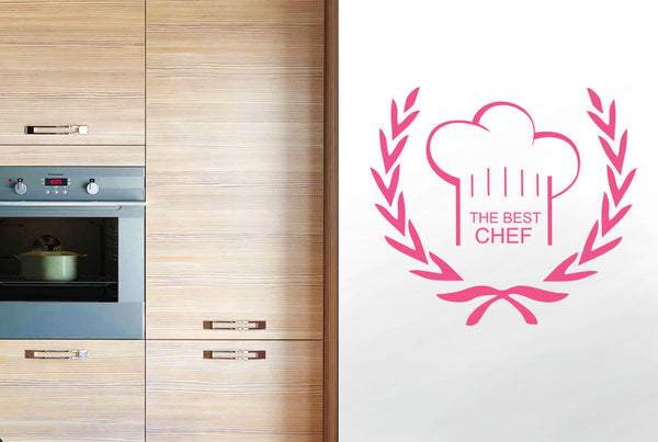 The Best Chef Wall Sticker