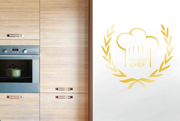 The Best Chef Wall Sticker