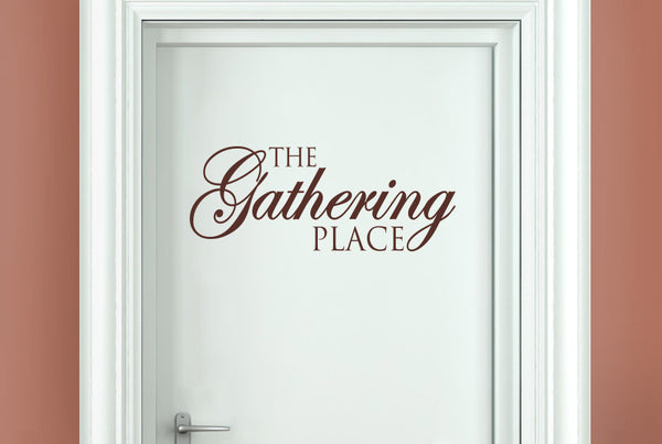 The Gathering Place Door Room Sticker