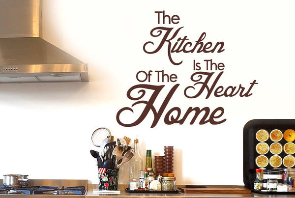 The Kitchen Is The Heart Of The Home Wall Sticker