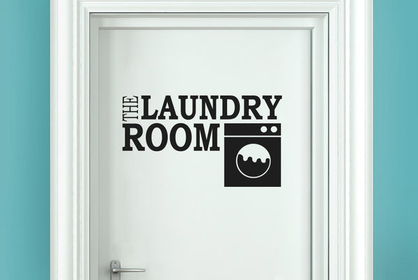 The Laundry Room Door Room Sticker