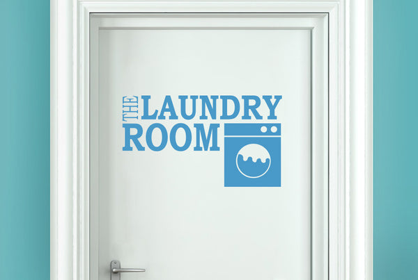 The Laundry Room Door Room Sticker