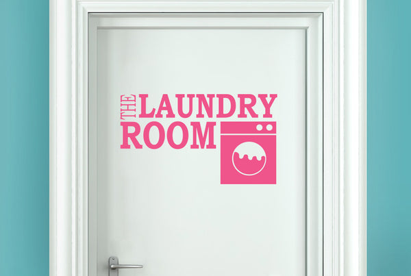 The Laundry Room Door Room Sticker