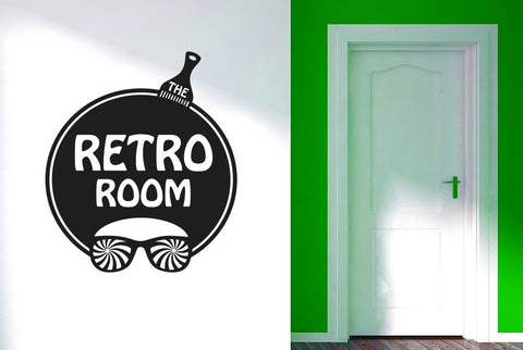 The Retro Room Wall Sticker