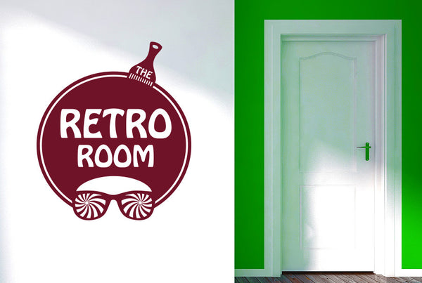 The Retro Room Wall Sticker