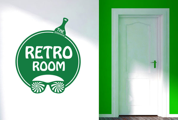 The Retro Room Wall Sticker