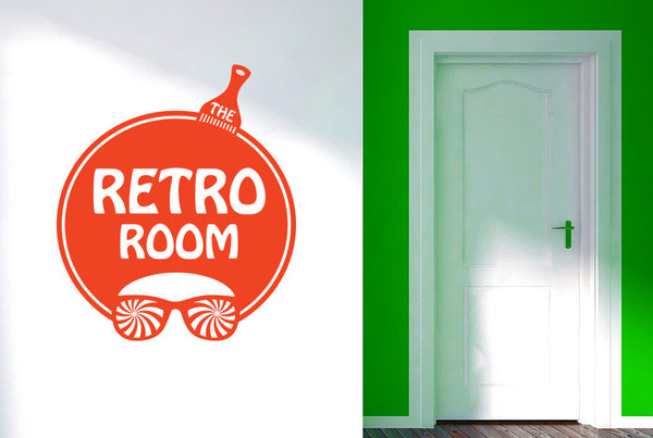 The Retro Room Wall Sticker