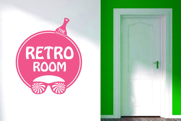 The Retro Room Wall Sticker
