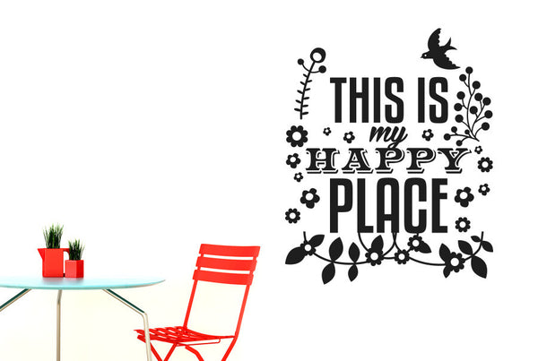 This Is My Happy Place Wall Sticker