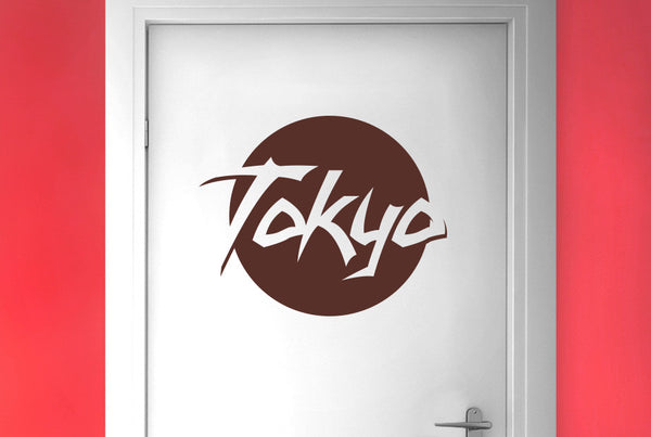 Tokyo Door Room Sticker