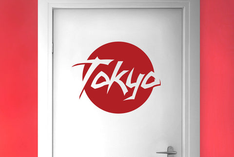 Tokyo Door Room Sticker