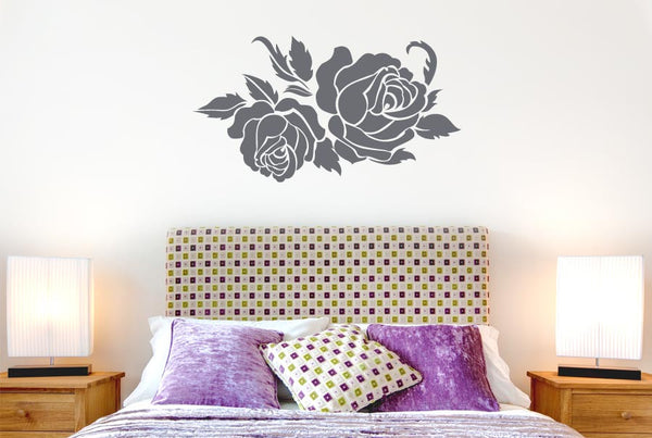 Two Roses Wall Sticker