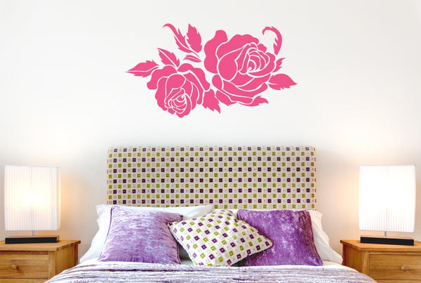 Two Roses Wall Sticker