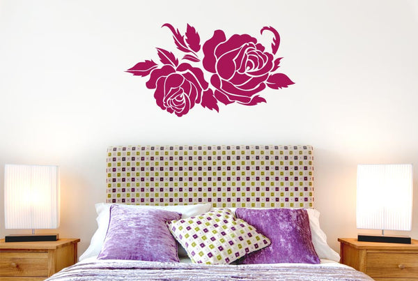 Two Roses Wall Sticker