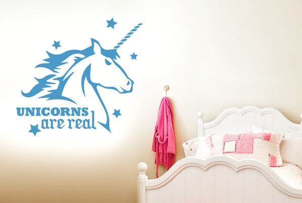 Unicorns Are Real Wall Sticker
