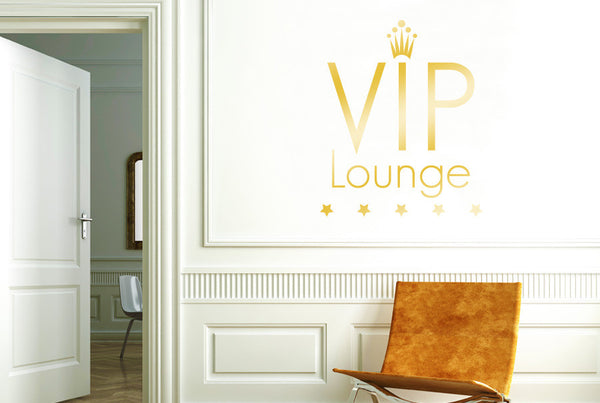 VIP Lounge Five Star Wall Sticker