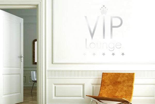 VIP Lounge Five Star Wall Sticker