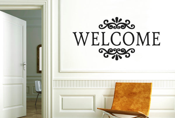 Welcome Sign Wall Sticker