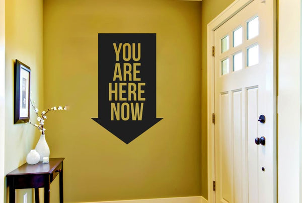 You Are Here Wall Sticker