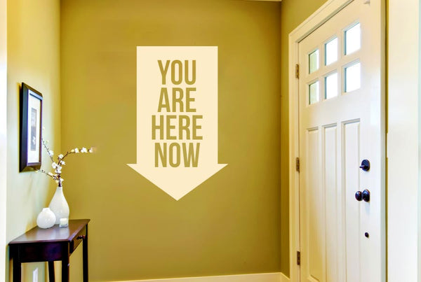 You Are Here Wall Sticker