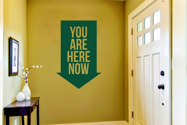 You Are Here Wall Sticker
