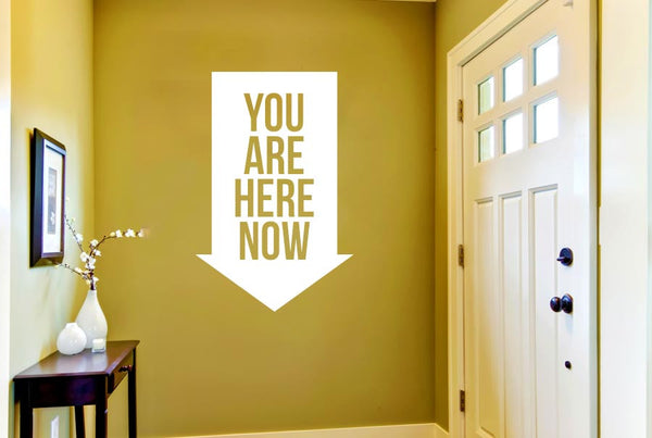 You Are Here Wall Sticker
