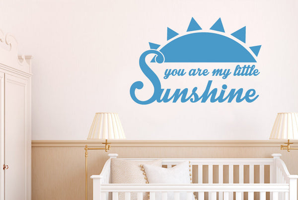You Are My Little Sunshine Wall Sticker