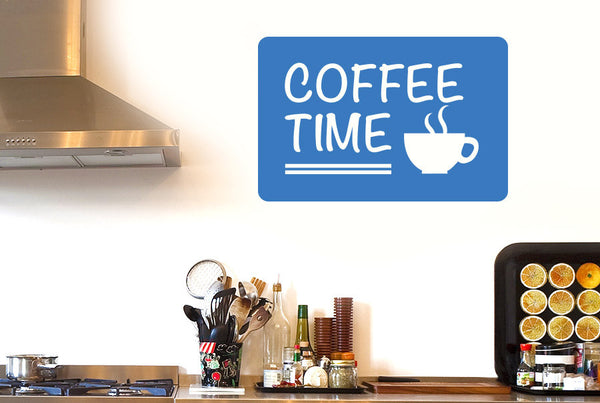 Coffee Time Wall Sticker