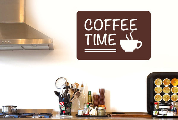 Coffee Time Wall Sticker