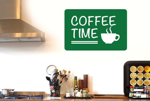 Coffee Time Wall Sticker