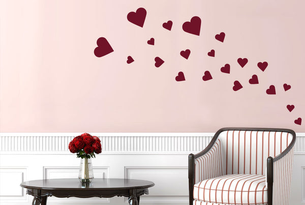 Hearts Wall Stickers