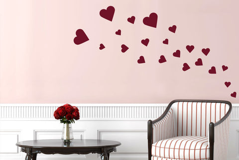 Hearts Wall Stickers