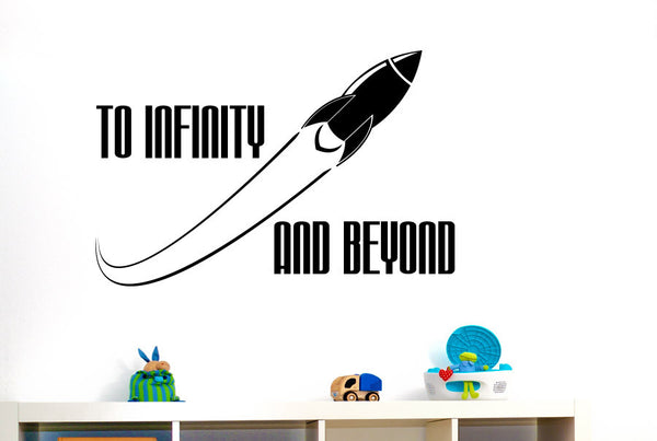 To Infinity And Beyond Wall Sticker