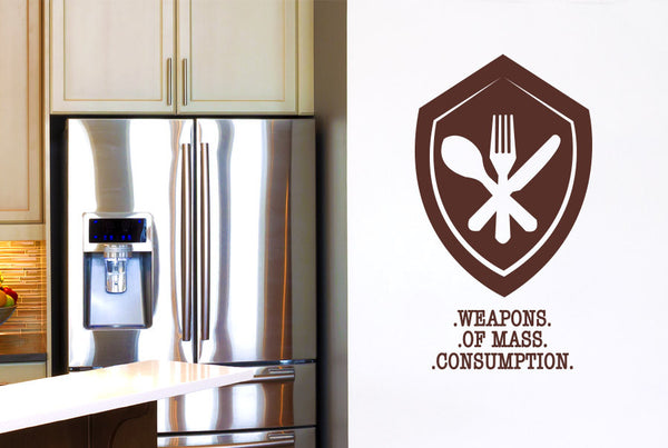 Weapons Of Mass Consumption Wall Sticker